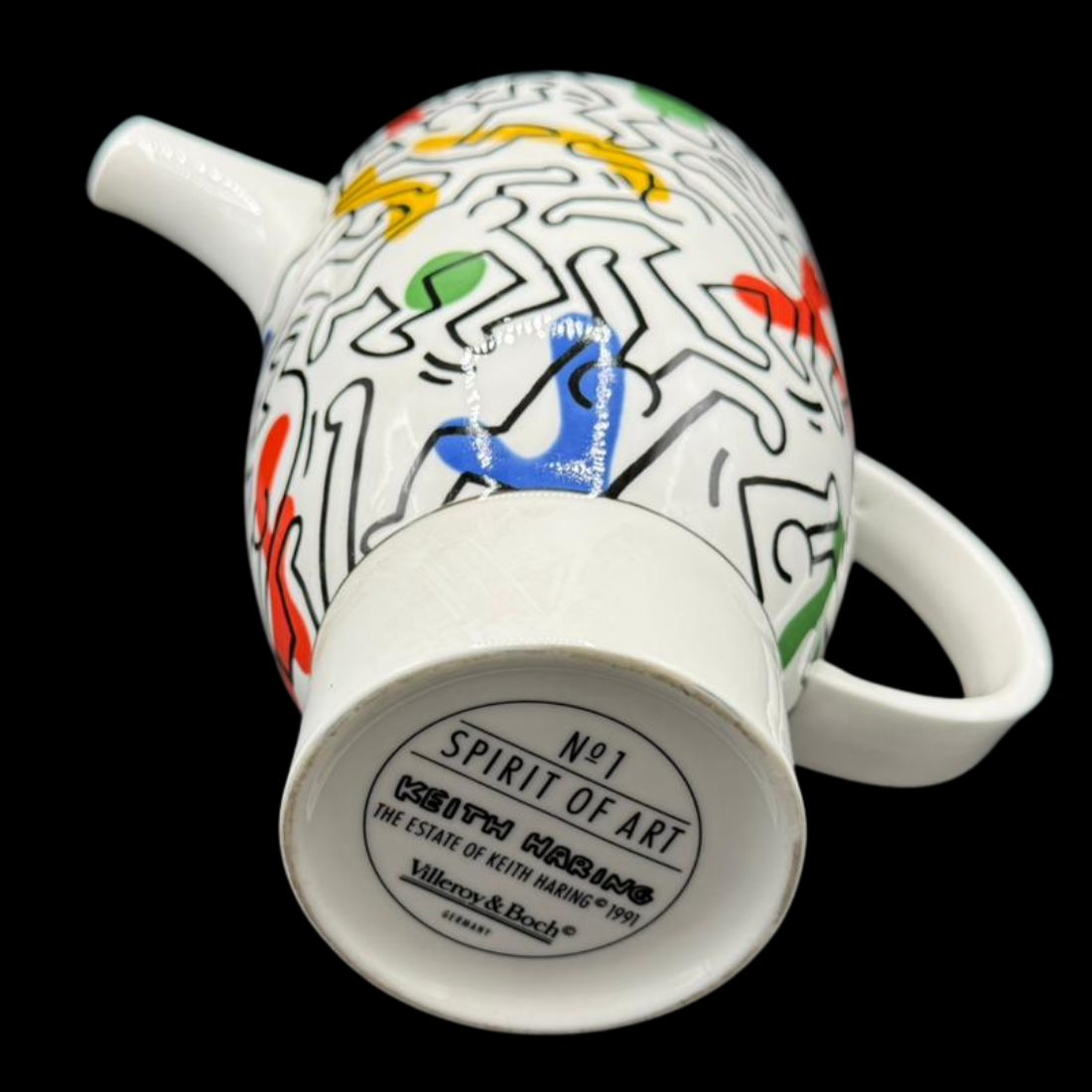 Villeroy & Boch Spirit of Art Keith Haring: Kaffeekanne / Kanne - in Originalverpackung