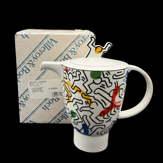Villeroy & Boch Spirit of Art Keith Haring: Kaffeekanne / Kanne - in Originalverpackung