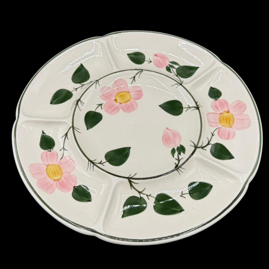 Villeroy & Boch Wildrose: Fondueteller / Grillteller / Servierteller