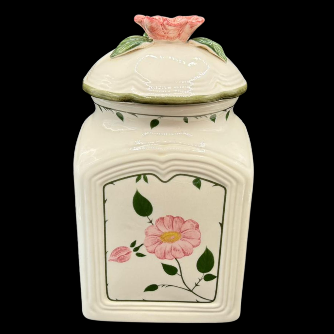 Villeroy & Boch Wildrose: Vorratsdose Charm, groß (Knospe) - mit kleinem Mangel