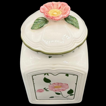 Villeroy & Boch Wildrose: Vorratsdose Charm, groß (Knospe) - mit kleinem Mangel