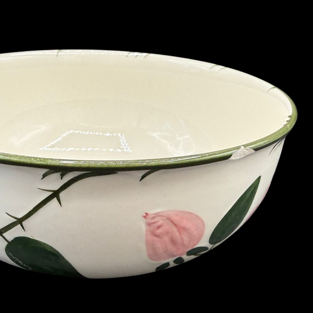 Villeroy & Boch Wildrose: Schüssel, rund  - ca 18 cm (mit kleineren Mängeln)