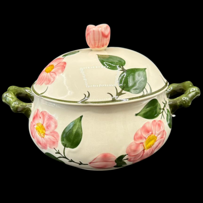 Villeroy & Boch Wildrose: Terrine / Schüssel mit Deckel, mittel - siehe Beschreibung