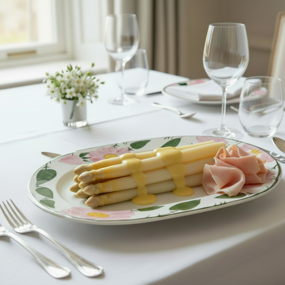 Villeroy & Boch Wildrose: Fleischplatte / Platte 33 x 22 cm