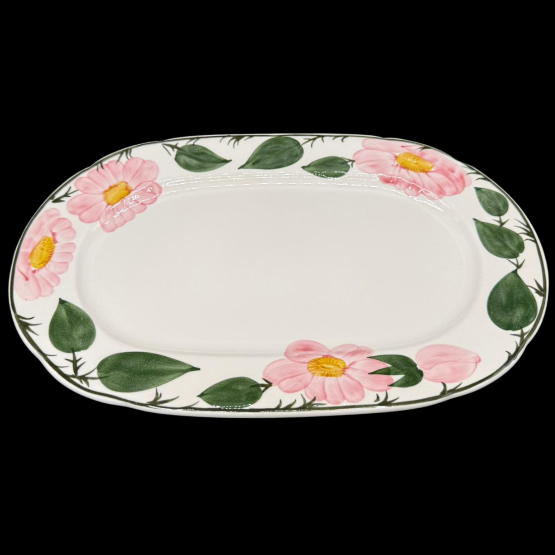 Villeroy & Boch Wildrose: Fleischplatte / Platte 40 x 27 cm