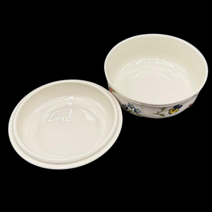 Villeroy & Boch Petite Fleur: Deckeldose / Porzellandose / Dose mit Deckel