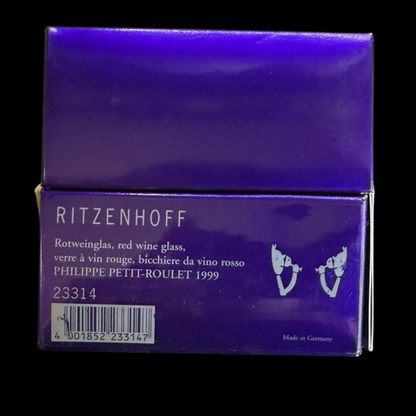 Ritzenhoff Philippe Petit-Roulet: Rotweinglas / Weinglas - Philippe Petit-Roulet 1999