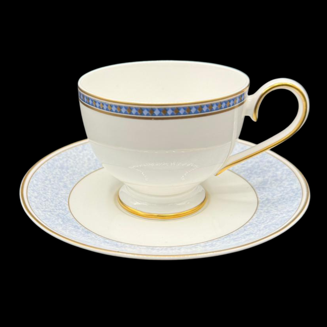 Villeroy & Boch Villa Menton: Kaffeetasse / Tasse mit Unterteller