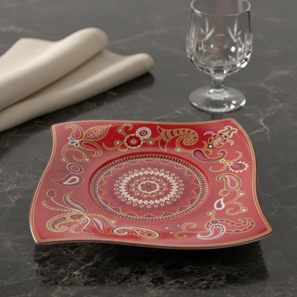 Villeroy & Boch Samarah Purpur: Kuchenteller / Frühstücksteller