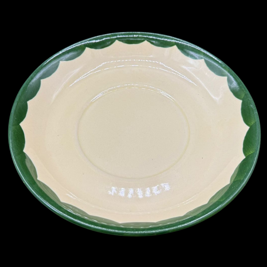 Zeller Keramik Hahn und Henne: Unterteller / Untertasse - 17 cm