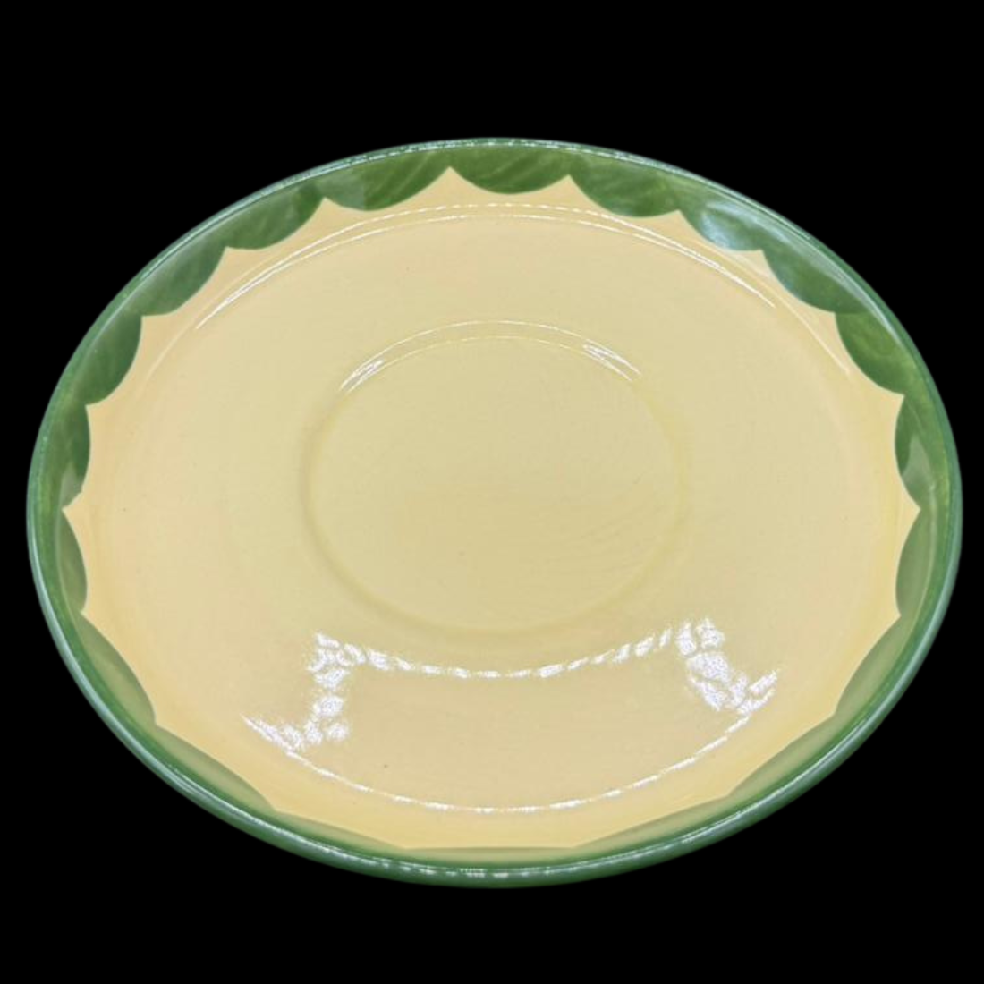 Zeller Keramik Hahn und Henne: Unterteller / Untertasse - 15 cm