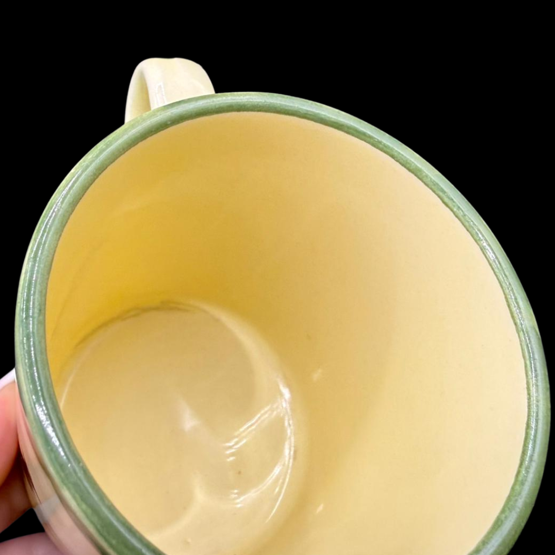 Zeller Keramik Hahn und Henne: Kaffeebecher / Henkelbecher - beschr.