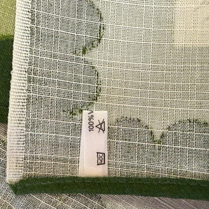 Zeller Keramik Hahn und Henne: Tischdecke - ca 79 x 79 cm