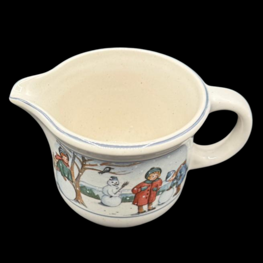 Pfalzkeramik Winterzeit: Milchkännchen