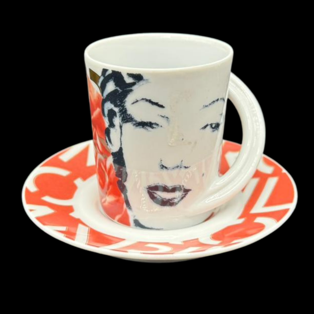 Rosenthal Cupola: Mokkatasse / Espressotasse mit Ut - 20 th century landmark Marilyn Monroe