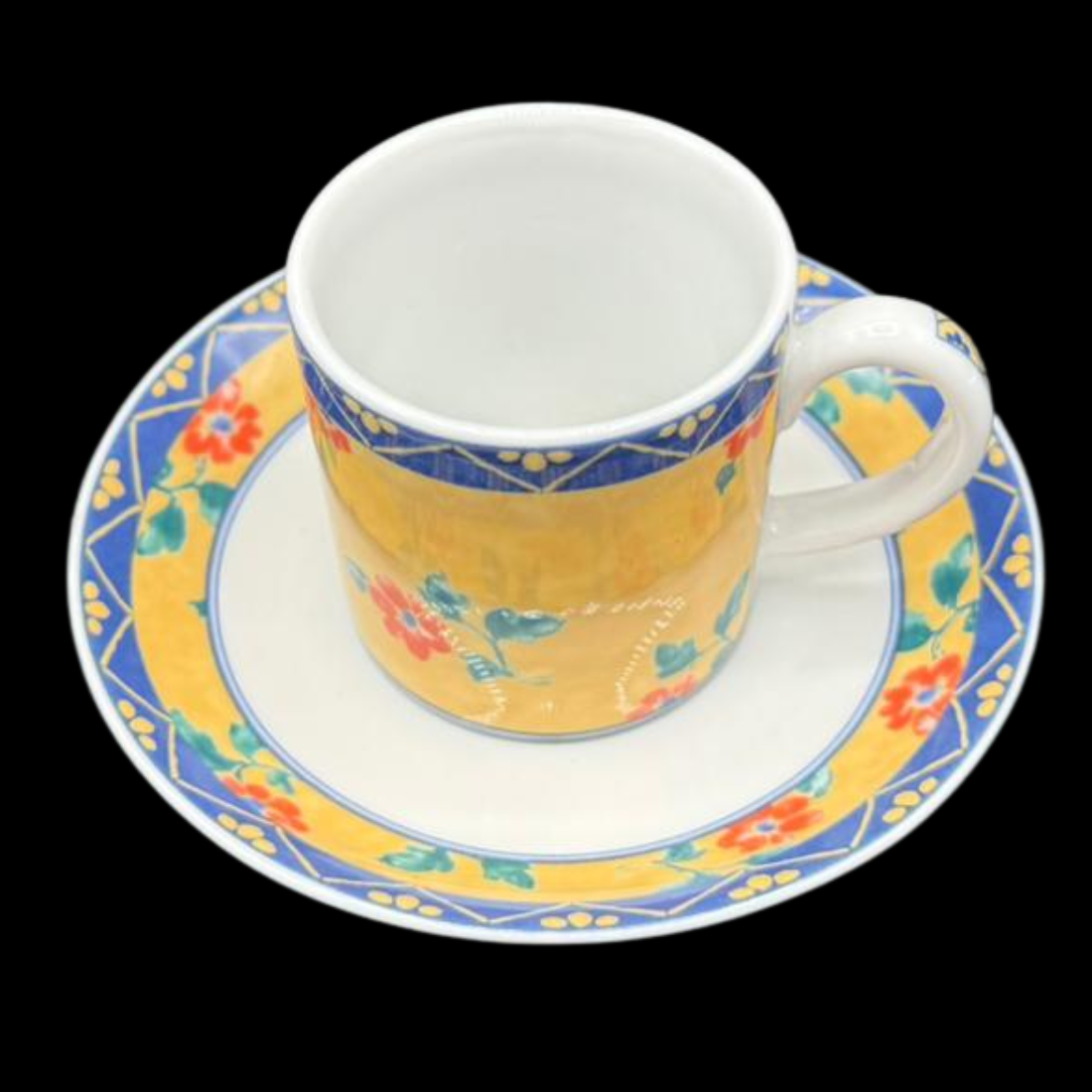 Vista Madeira: Mokkatasse / Espressotasse mit Unterteller