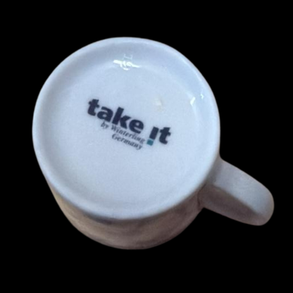 Winterling Take it Tiziana: Mokkatasse / Espressotasse mit Unterteller