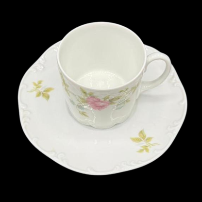 Rosenthal Classic Rose: Mokkatasse / Espressotasse mit Unterteller