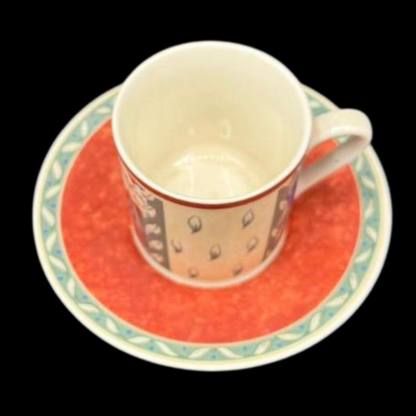Ivoire Porcelaine Provence: Mokkatasse / Espressotasse mit Unterteller