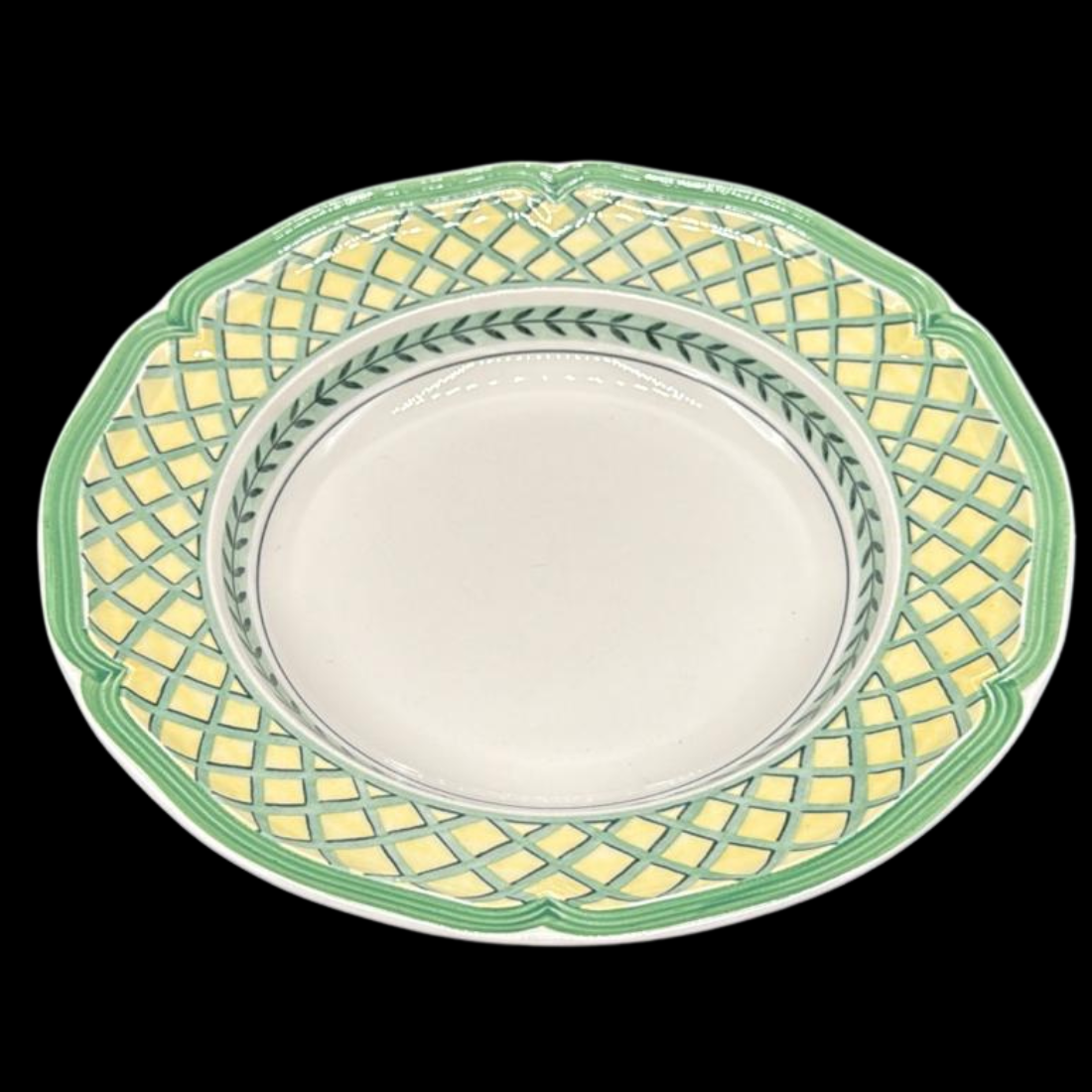 Villeroy & Boch French Garden: Suppenteller / tiefer Teller Orange - gut