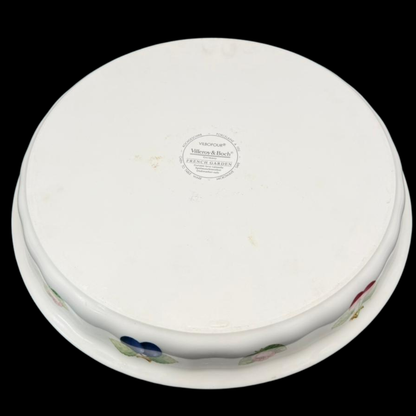 Villeroy & Boch French Garden: Auflaufform / Quicheform, rund