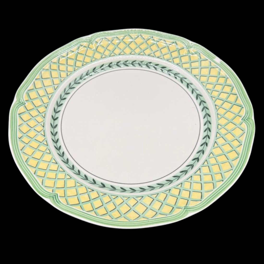 Villeroy & Boch French Garden: Speiseteller / flacher Teller Orange - gebraucht