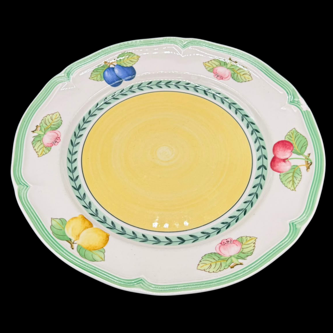 Villeroy & Boch French Garden: Speiseteller / flacher Teller Fleurence - gebraucht