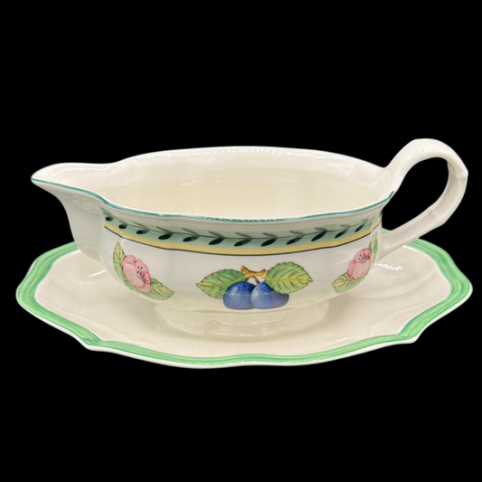 Villeroy & Boch French Garden: Sauciere / Soßenschüssel Fleurence, einteilig