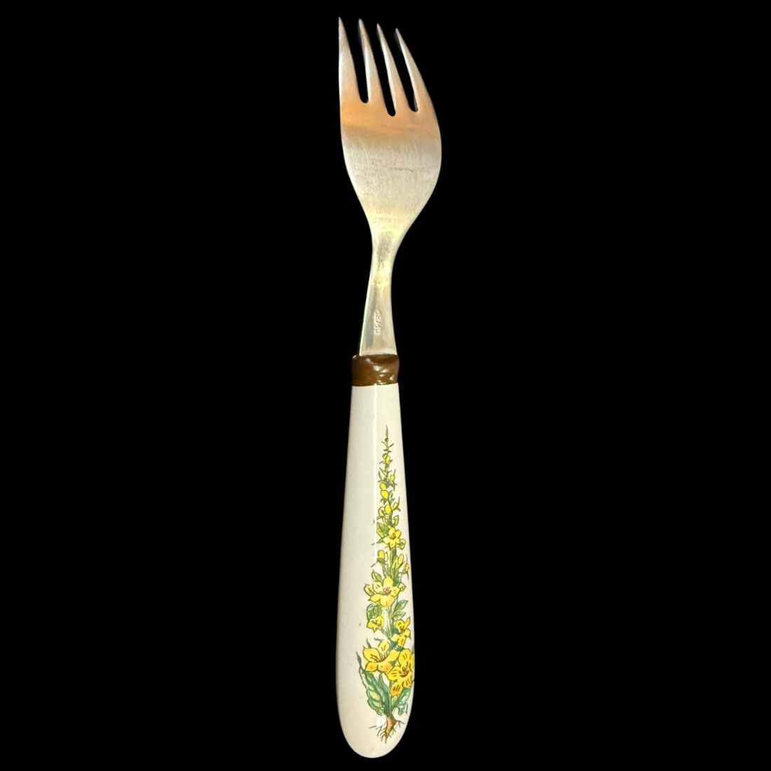 Villeroy & Boch Botanica: Speisegabel mit Porzellangriff (Besteck)
