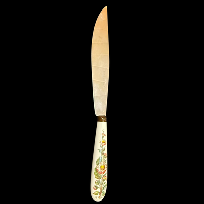Villeroy & Boch Botanica: Käsemesser / Tortenmesser mit Porzellangriff (Besteck)