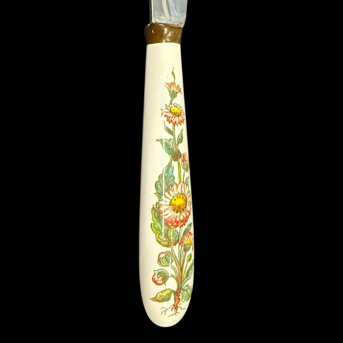 Villeroy & Boch Botanica: Käsemesser / Tortenmesser mit Porzellangriff (Besteck)