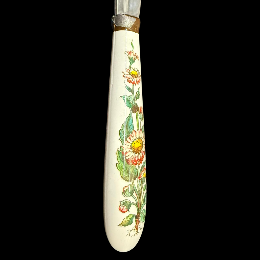 Villeroy & Boch Botanica: Messer / Tafelmesser mit Porzellangriff (Besteck) - beschr.