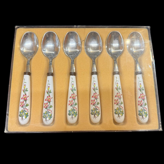 Villeroy & Boch Botanica: 6 Sahnelöffel, original verpackt (Besteck)