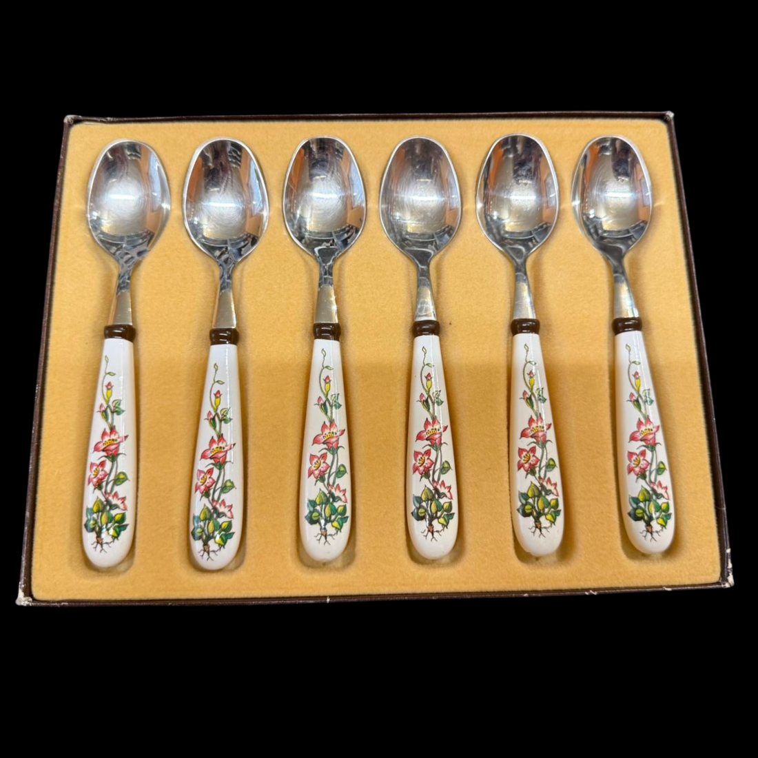 Villeroy & Boch Botanica: 6 Sahnelöffel, original verpackt (Besteck)
