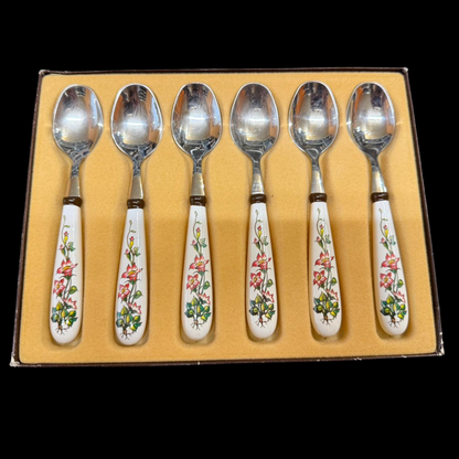 Villeroy & Boch Botanica: 6 Sahnelöffel, original verpackt (Besteck)