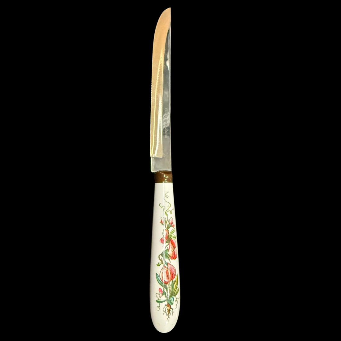 Villeroy & Boch Botanica: Messer / Steakmesser mit Porzellangriff (Besteck)