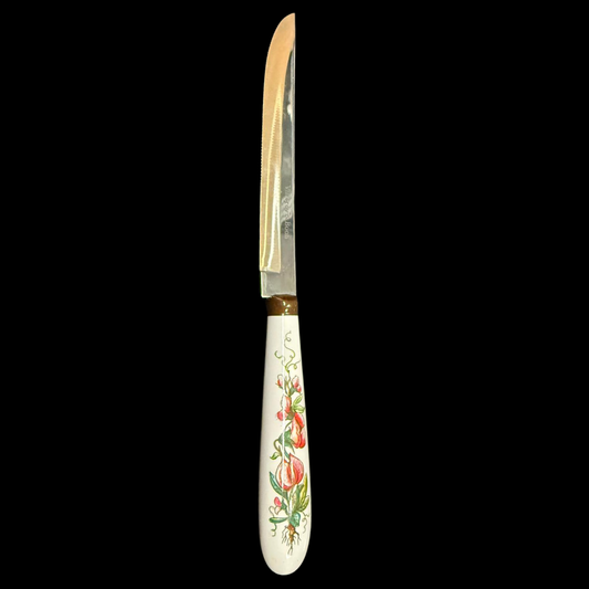 Villeroy & Boch Botanica: Messer / Steakmesser mit Porzellangriff (Besteck)