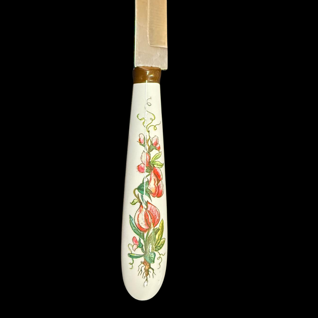 Villeroy & Boch Botanica: Messer / Steakmesser mit Porzellangriff (Besteck)