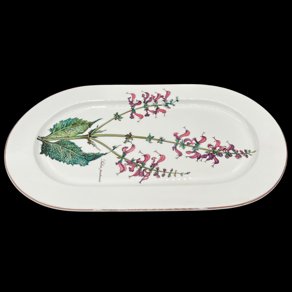 Villeroy & Boch Botanica: Fleischplatte / Platte - ca 38,5 cm - ohne Wurzel