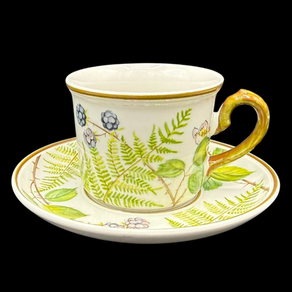 Villeroy & Boch Forsa: Mokkatasse / Espressotasse mit Unterteller