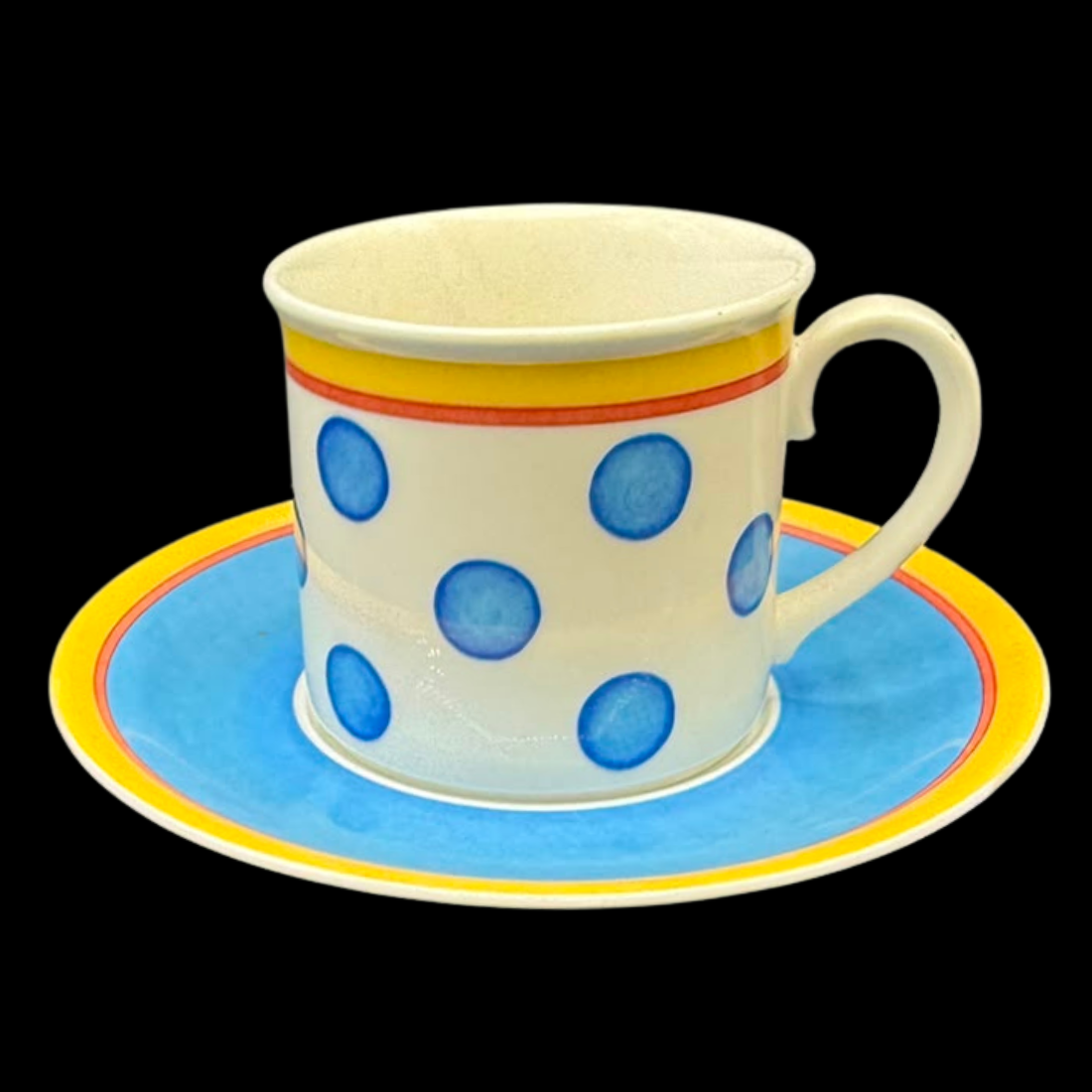 Villeroy & Boch Twist Anna: Mokkatasse / Espressotasse mit Unterteller