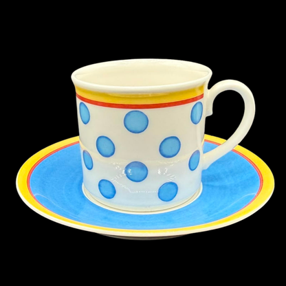 Villeroy & Boch Twist Anna: Kaffeetasse / Tasse mit Unterteller