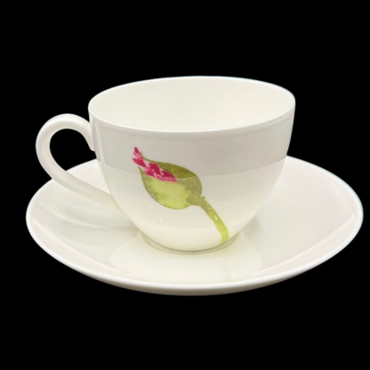 Villeroy & Boch Purple Sensation: Kaffeetasse / Tasse mit Unterteller - neuwertig