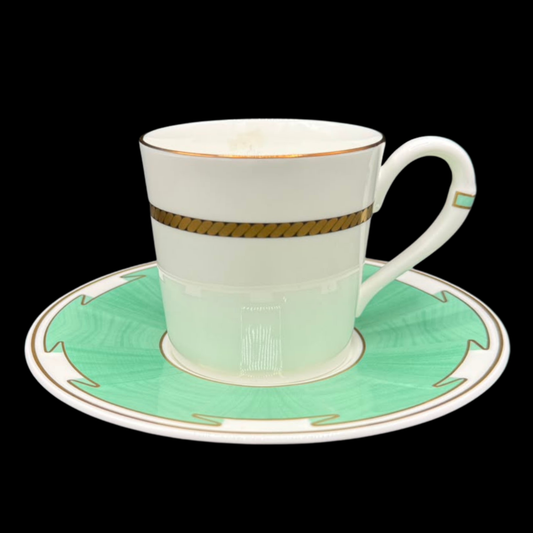 Villeroy & Boch Paloma Picasso Central Park: Kaffeetasse / Tasse mit Unterteller - neuwertig