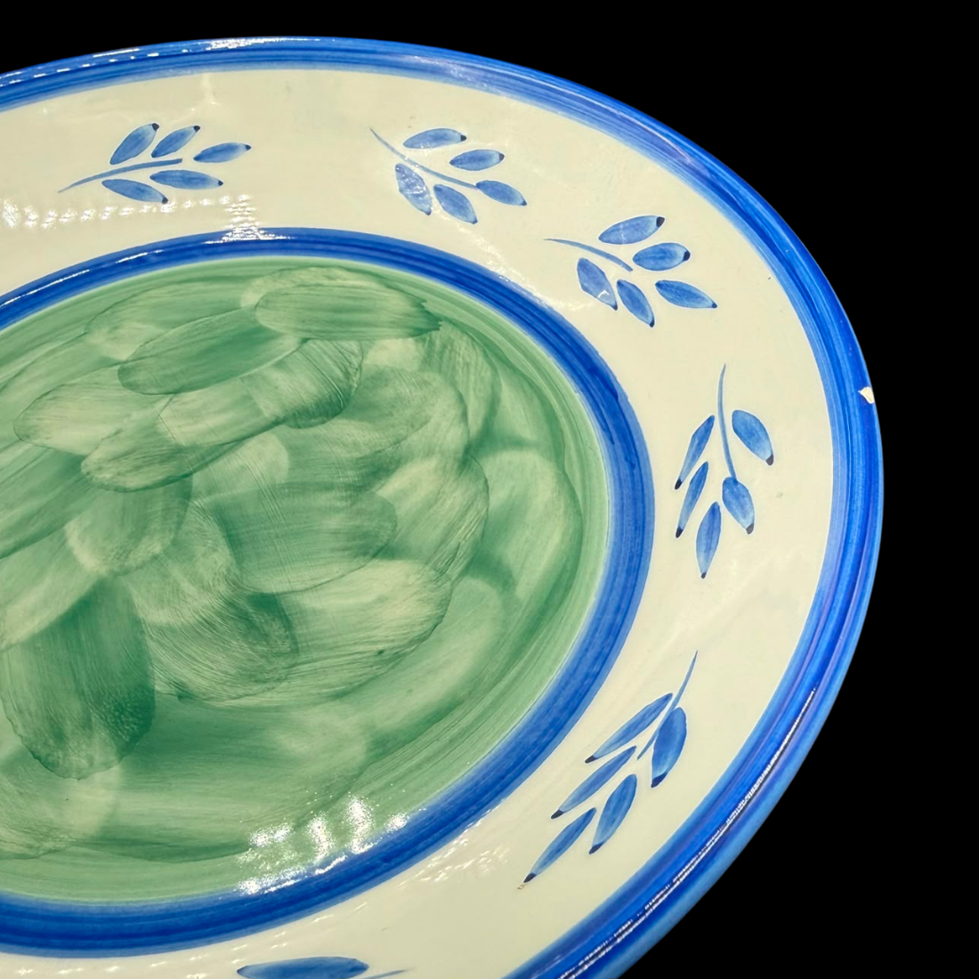 Villeroy & Boch Gallo Switch 3 Portugal: Suppenteller / tiefer Teller, Blue Leaves - siehe Beschreibung