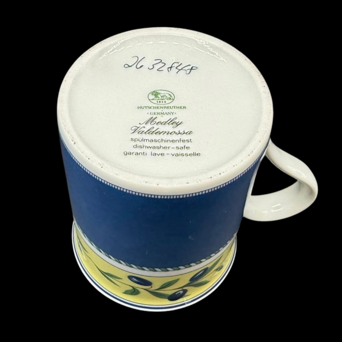 Hutschenreuther Medley Valdemossa: Kaffeebecher / Henkelbecher