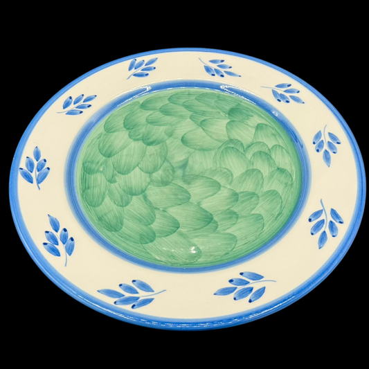 Villeroy & Boch Gallo Switch 3 Portugal: Speiseteller / flacher Teller, Blue Leaves - neu