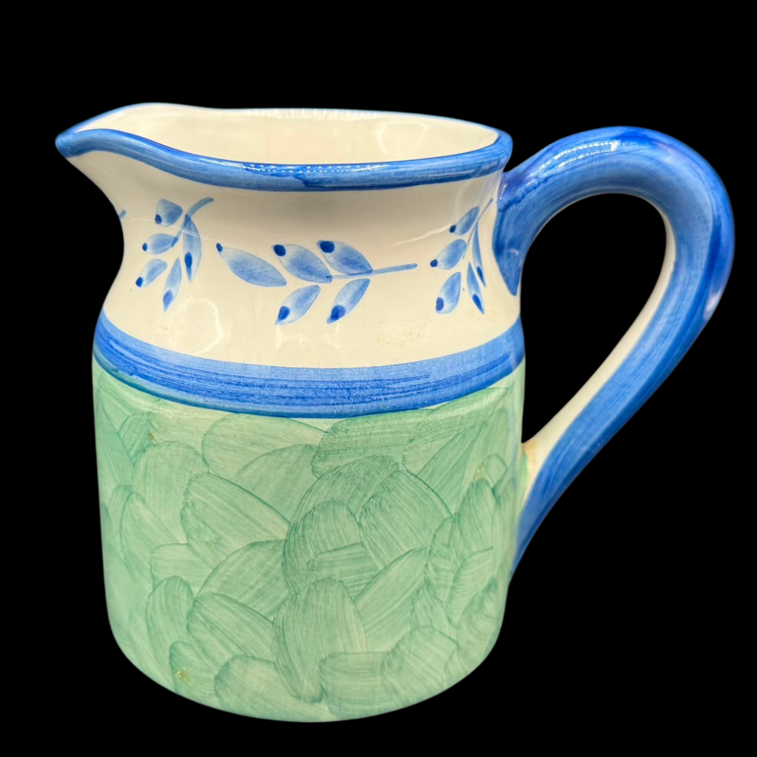 Villeroy & Boch Gallo Switch 3 Portugal: Krug / Milchkrug Blue Leaves