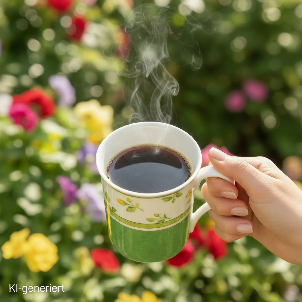 Hutschenreuther Medley Summerdream Green: Kaffeebecher / Henkelbecher