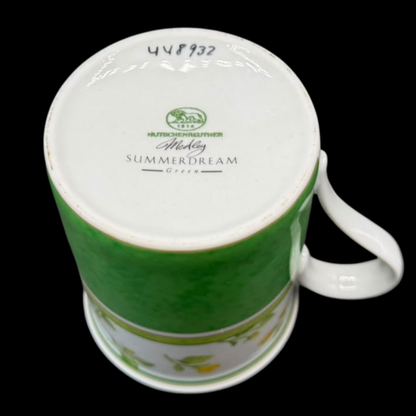 Hutschenreuther Medley Summerdream Green: Kaffeebecher / Henkelbecher